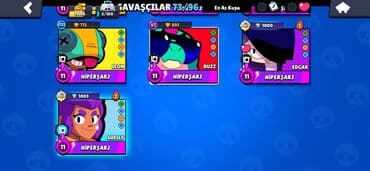 Digər kolleksiyalar: Brawl Stars hesabı – yüksək göstəricilər və zəngin kolleksiya Profil — 14