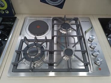 вытяжка для газовой плиты: Plitə Qazlı, Quraşdırılan, 4 gözlü, Yeni — 1