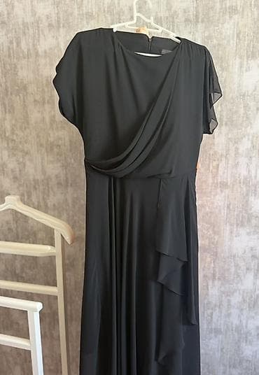 don: Qara rəngli zərif ziyafət/libas 42/44 bedene uyğundur - Model: Uzun — 1