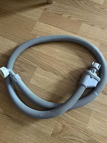 azbes boru: Paltaryuyan üçün drenaj/çıxış şlanqı - Rəng: boz - Elastik, bükülməyə — 1