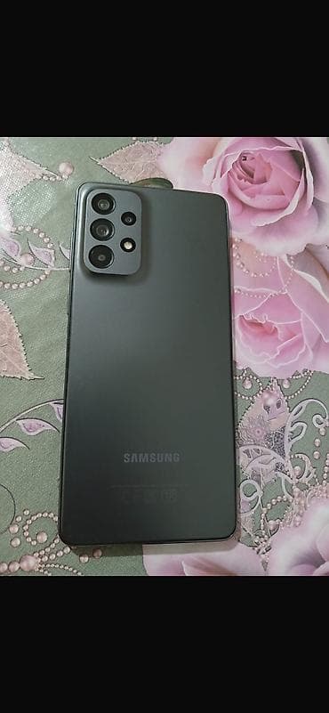 samsung note 07: Samsung Galaxy A73 5G, 128 GB, rəng - Göy, Barmaq izi — 3