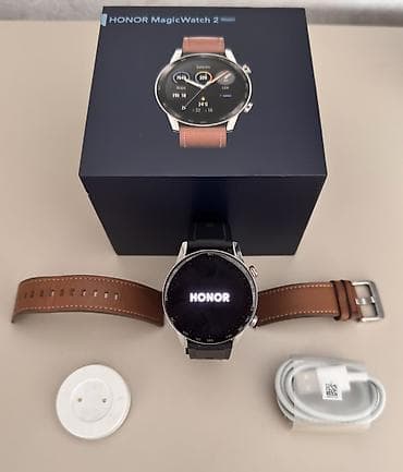 Smart saatlar: İşlənmiş, Smart saat, Honor, Sensor ekran, rəng - Qara — 3