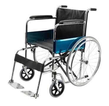 əlillər üçün araba: Mexanik Təkərli Arabası - Korpus: xrom örtüklü möhkəm metal çərçivə - — 1