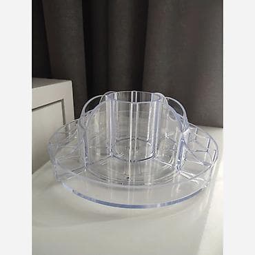Dairəvi fırlanan kosmetik və aksesuar təşkilatçısı - Material — 2
