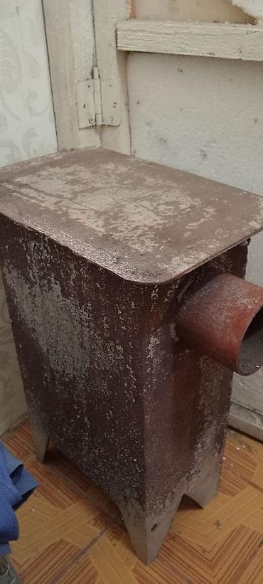 dam duqa: Metal soba (qaz iyle ishleyen - Material: qalın polad gövdə, üstü düz — 4