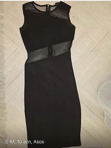 ASOS размер 10, ткань плотная, 10 azn, длина 100см