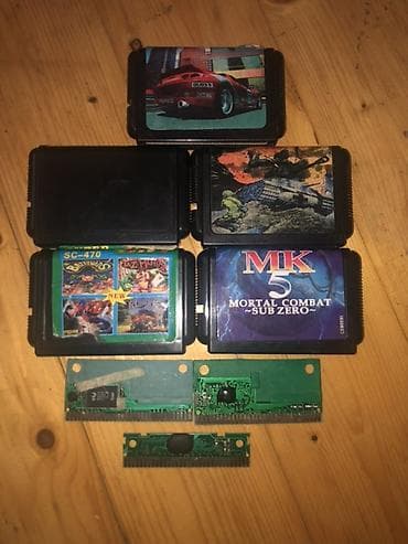 Mega Drive/SEGA üçün oyun kartricləri dəsti. Dəstdə görünənlər: - MK5 lalafo.az -da Mega Drive/SEGA üçün oyun kartricləri dəsti. Dəstdə görünənlər: - MK5