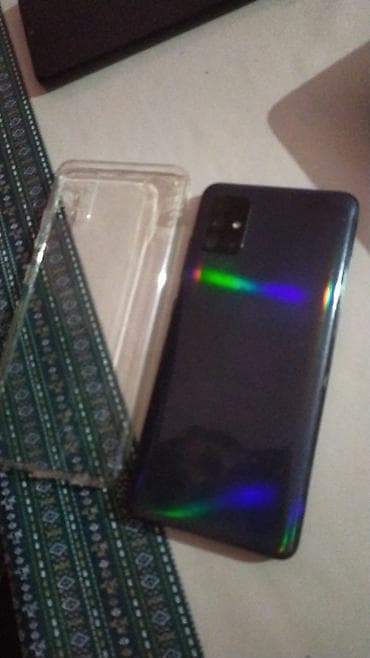 samsung plazma: Samsung Galaxy A51, 64 GB, rəng - Qara, İki sim kartlı — 3