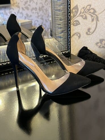 Brilliance: Qadınlar üçün klassik stilettolar - Rəng: qara - Dizayn: şüşə effekti lalafo.az -da — 3 Brilliance: Qadınlar üçün klassik stilettolar - Rəng: qara - Dizayn: şüşə effekti — 3