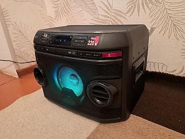 LG party səs sistemi – 220 W RMS Xüsusiyyətlər: - Güc: 220 W RMS -