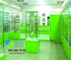 Комнатные растения: Aptek vitrin mebel sifarişi və təmiri — 2