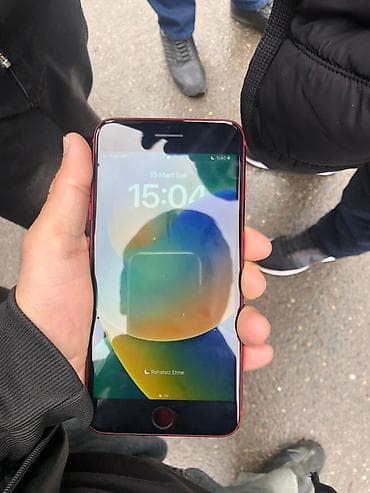 iphone 8 barter: IPhone 8 Plus, 64 GB, Qırmızı, Barmaq izi — 4