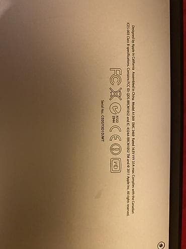 hp netbook mini: Apple MacBook Air 13" – Model A1369 (2011) Xüsusiyyətlər: - Ekran — 4