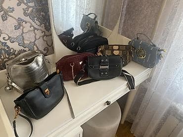 Qadın çanta kolleksiyası - Müxtəlif modellər: çiyin və crossbody