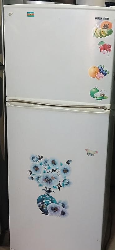 ipad satilir: Samsung iki qapılı soyuducu - Rəng: parlaq qara (ayna-effektli ön — 2