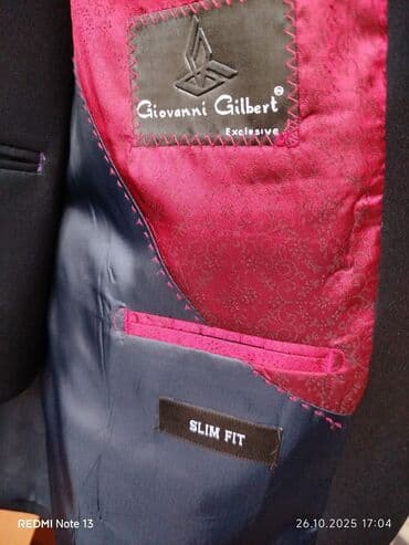 прокат мужских костюмов в баку: Kişi kostumu.qara rəngdə 52razmer şalvar.jilet.pəncək. bir dəfə toya — 6