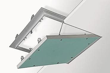 Asma tavan üçün baxış (servis) lyuku - Ölçü: təqribən kvadrat forma