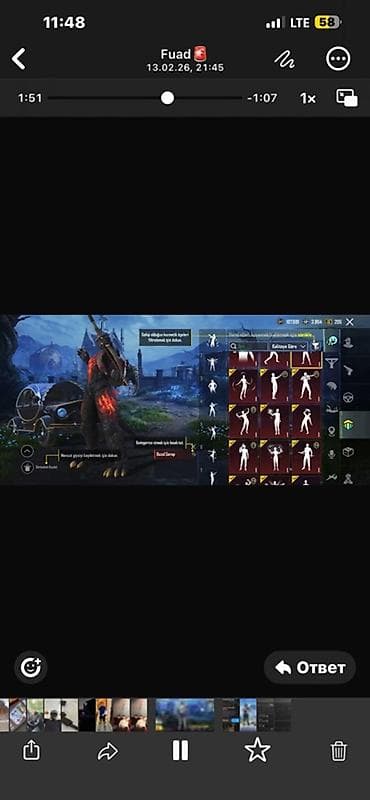 Şalvarlar: PUBG Mobile oyun daxili hesab/kosmetik kolleksiya Təsvir: - Oyunda — 4