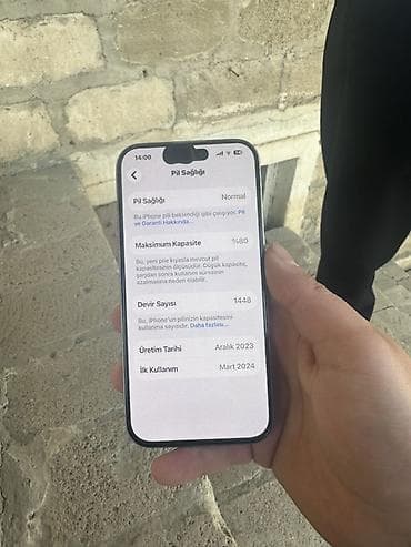 IPhone 15 Pro, 128 GB, Natural Titanium, Face ID