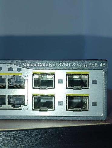 modem 4 antenli: Cisco Catalyst 3750v2 PoE-48 Layer 3 Stack Switch satılır Model — 3