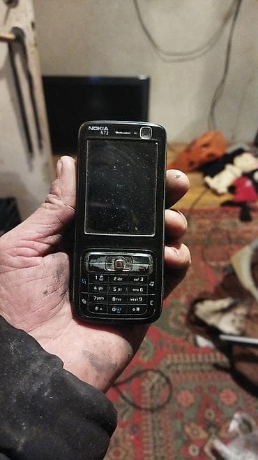 Nokia N73, rəng - Qara, Düyməli