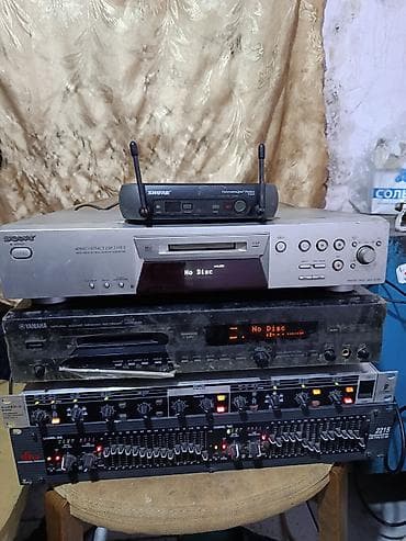 dj aparati satilir: Səhnə və studiya üçün audio avadanlıqları komplekti - Shure — 1