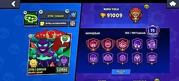 Brawl Stars hesabı – yüksək göstəricilərlə dolu kolleksiya hesabı