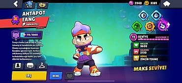 Brawl Stars hesabı – inkişaf etmiş profil +336 elmas - Kupa: 28,798 - — 9