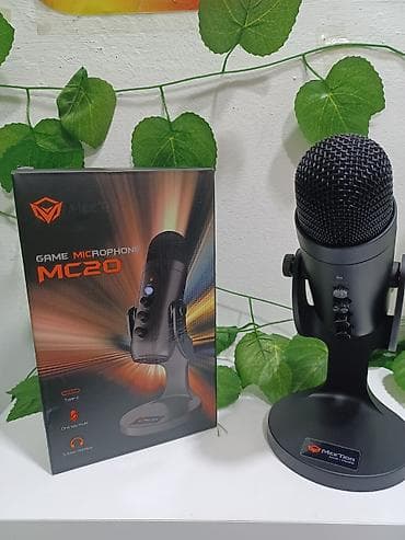Printerlər: Meetion MC20 Game Microphone – USB masaüstü kondensator mikrofon - — 1