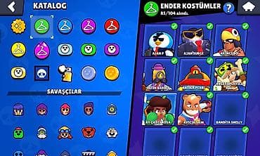river coins ltd: Brawl Stars hesabında geniş skin kolleksiyası satılır. Özəlliklər: 50 — 1