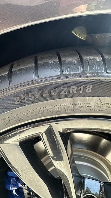 bmw disk: BMW üçün orijinal qara yüngül lehimli disklər və yay təkərləri dəsti — 6