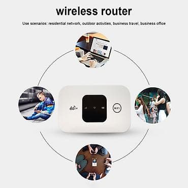 wifi modem adapter: Yeni 4G LTE WiFi Modem – SIM kartla portativ internet router Model — 7