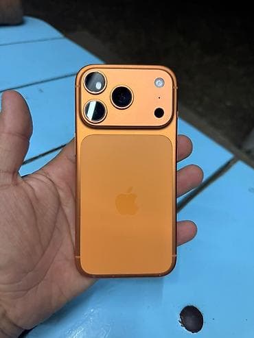 irşad 17 pro max: IPhone 17 Pro, 256 GB, Narıncı, Simsiz şarj — 1