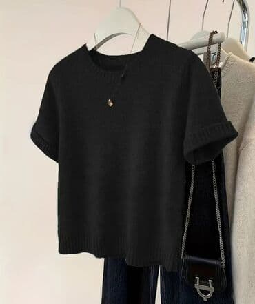 son zeng donlari: Triko qısa qol kazak
S beden — 3