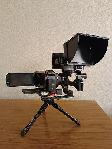 mikrofon kalonka: Canon Legria hf S200 komplektə daxildir Peşəkar videoçəkiliş üçün tam — 10