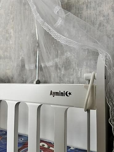 transformer divan: Aymimi brendinin çoxfunksiyalı beşik-dolab dəsti - Rəng: ağ - Korpus — 5