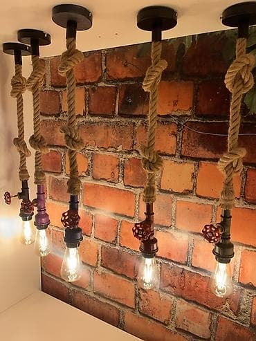 Çılçıraq, 5 lampa, Metal