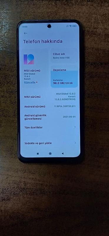 mi 11 lite ikinci el: Redmi 9T, 128 GB — 2