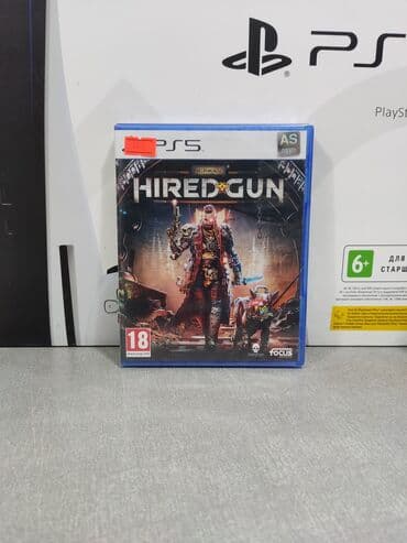 rol ps: Playstation 5 üçün hired gun oyun diski. Tam yeni, original bağlamada — 1