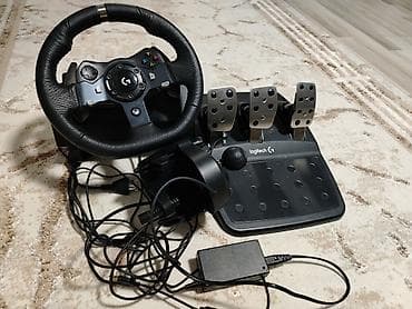 45 kvadrat kondisioner: Logitech G920 sükan və pedallar dəsti - İki mühərrikli force — 1