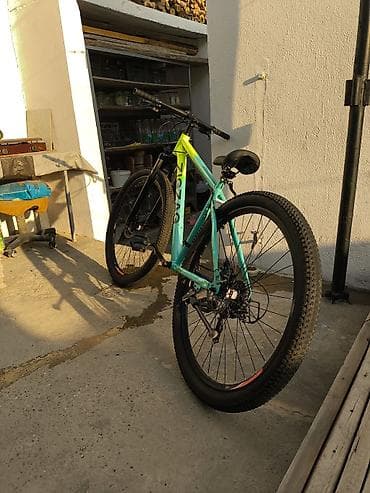 zigzag velosiped: ZIGZAG dağ velosipedi - Rəng: parlaq sarıdan mavi‑yaşıl tona keçid — 6