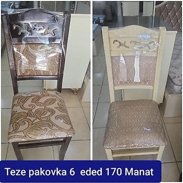 2 el divanlar: Mətbəx üçün, 6 stul — 1