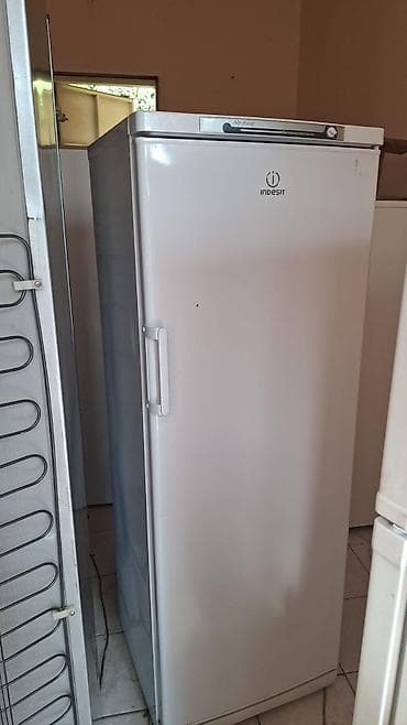 samovar satisi: Indesit şaquli dondurucu - No Frost texnologiyası: qar/sarma əmələ — 1