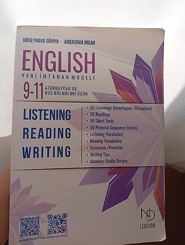 Məhsul: “ENGLISH – Yeni İmtahan Modeli” (9–11-ci siniflər üçün