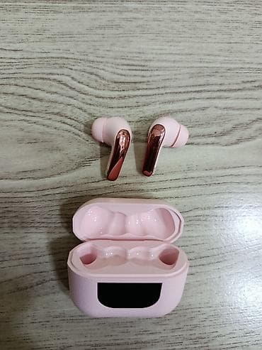 15azn yenidir vatsapp 553999954 Pink TWS Bluetooth qulaqlıq dəsti -