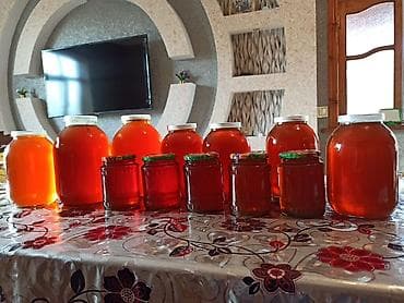 icməli su sifarişi: Məhsul: Təbii arı balı (şüşə bankalarda) Xalis temmiz baldır — 1