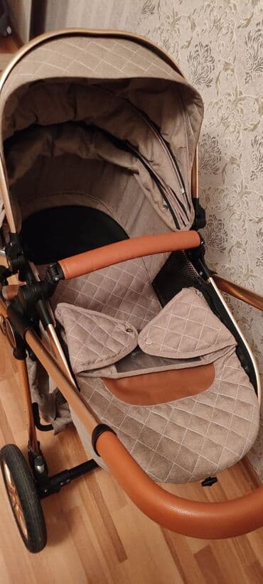 прогулочные коляски peg perego si completo: Классическая прогулочная коляска, Kidilo, Б/у — 3