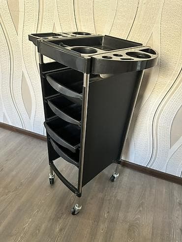 Salon üçün təşkilatçı/ustanın servis arabası - Rəng: qara - Material lalafo.az -da Salon üçün təşkilatçı/ustanın servis arabası - Rəng: qara - Material