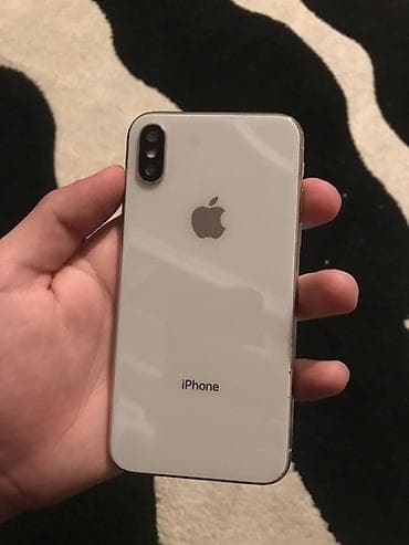 ipad air 2: IPhone X, Gümüşü, Face ID — 1