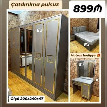 spa natural: Yataq dəstleri Qiymet və ölçülər qeyd edilib şəkildə ✔️Rəng seçimi var — 3